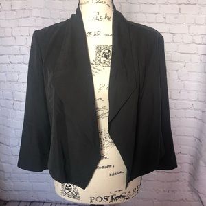 NWT Elie Tahari black silk Blazer size S